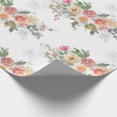 Umhüllungspapier für frische Blume Geschenkpapier (Ecke)