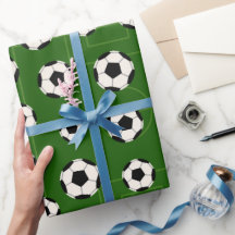 Umhüllungspapier für Fußball und Party