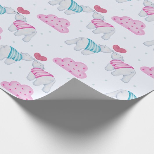 Umhüllungspapier Geschenkpapier (Ecke)