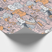Umhüllungspapier Geschenkpapier (Ecke)