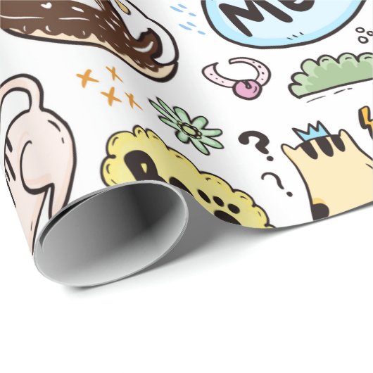 Umhüllungspapier Geschenkpapier (Rolleneckpunkt)