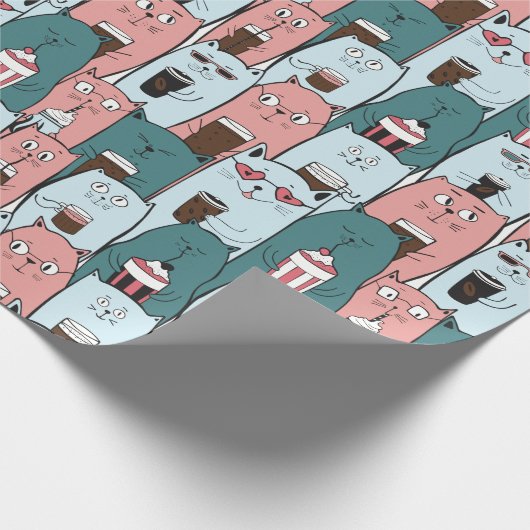 Umhüllungspapier Geschenkpapier (Ecke)