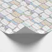 Umhüllungspapier Geschenkpapier (Ecke)