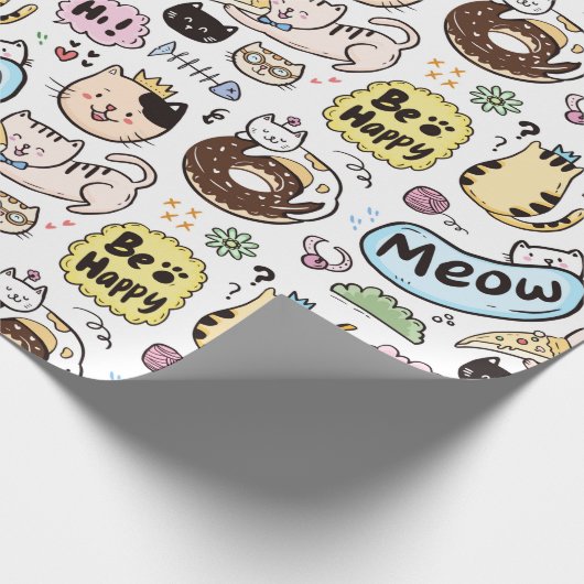 Umhüllungspapier Geschenkpapier (Ecke)