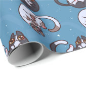 Umhüllungspapier Geschenkpapier (Rolleneckpunkt)