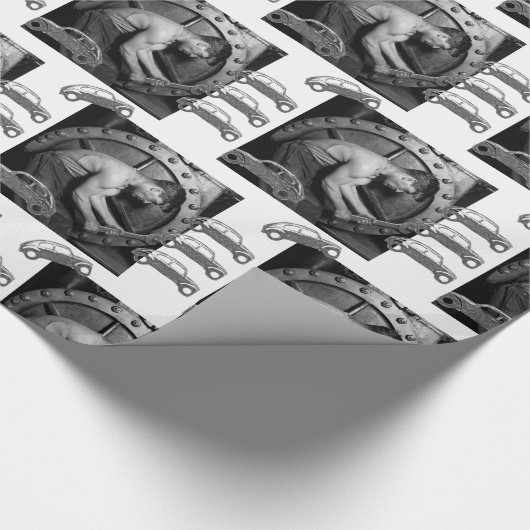 Umhüllungspapier Geschenkpapier (Ecke)