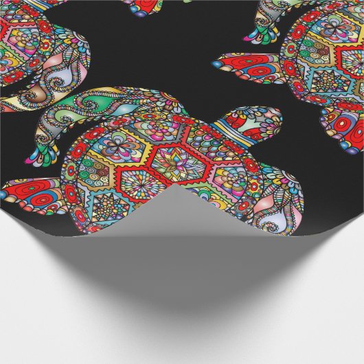 Umhüllungspapier Geschenkpapier (Ecke)