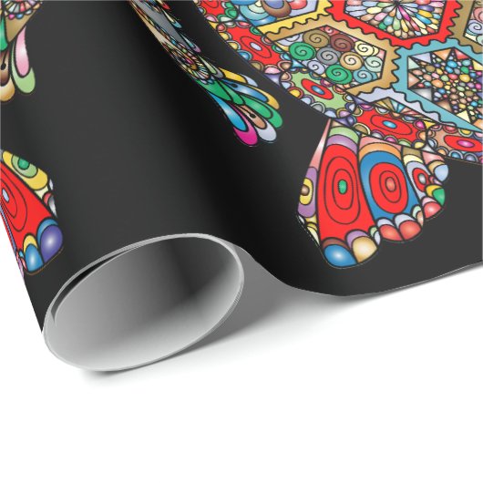 Umhüllungspapier Geschenkpapier (Rolleneckpunkt)