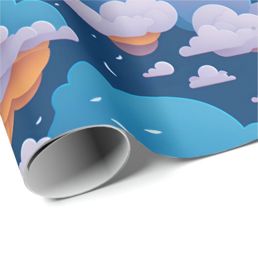 Umhüllungspapier Geschenkpapier (Rolleneckpunkt)