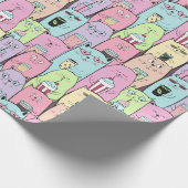 Umhüllungspapier Geschenkpapier (Ecke)