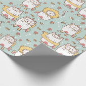 Umhüllungspapier Geschenkpapier (Ecke)