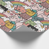 Umhüllungspapier Geschenkpapier (Ecke)