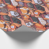 Umhüllungspapier Geschenkpapier (Ecke)