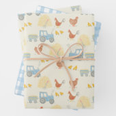 Umhüllungspapier Geschenkpapier Set (Beispiel)