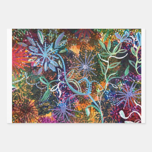 Umhüllungspapier Geschenkpapier Set (Vorderseite)