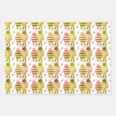 Umhüllungspapier geschenkpapier set (Vorderseite)