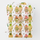 Umhüllungspapier geschenkpapier set (Beispiel)