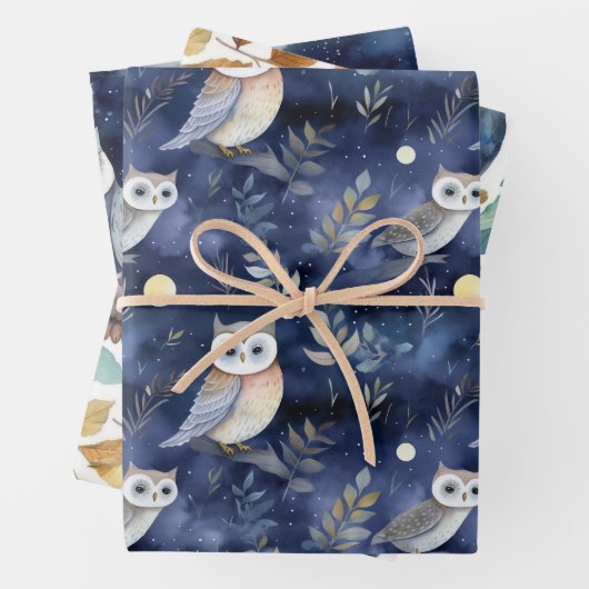 Umhüllungspapier Geschenkpapier Set (Beispiel)