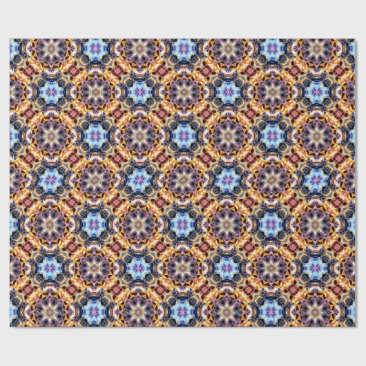 Umhüllungspapier Kaleidoskop Geschenkpapier (Flach)