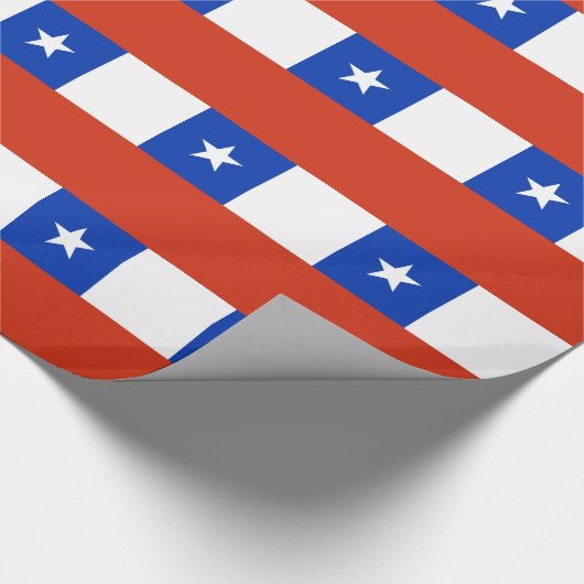 Umhüllungspapier mit Chile Geschenkpapier (Ecke)