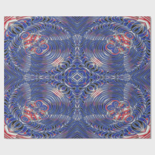 Umhüllungspapier mit einem wunderschönen Design Geschenkpapier (Flach)