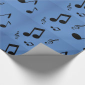 Umhüllungspapier "Musical" Geschenkpapier (Ecke)