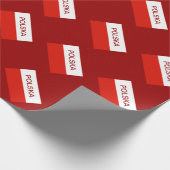 Umhüllungspapier | Polen-Geschenkpackung Geschenkpapier (Ecke)