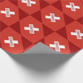 Umhüllungspapier | Schweizer Geschenkpackung Geschenkpapier (Ecke)