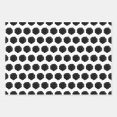 Umhüllungspapier-Set - Schwarz-Gotische Rose Geschenkpapier Set (Vorderseite 2)