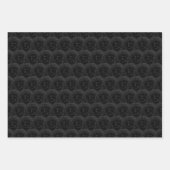 Umhüllungspapier-Set - Schwarz-Gotische Rose Geschenkpapier Set (Vorderseite)