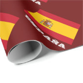 Umhüllungspapier | Spanien Espana Geschenkpapier (Rolleneckpunkt)