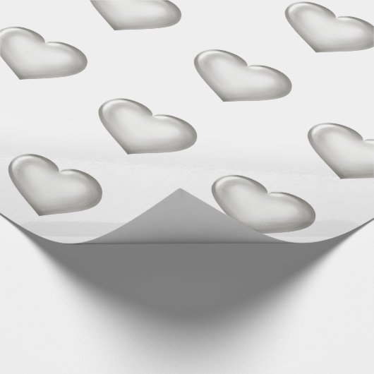 Umhüllungspapier zum Silver Anniversary Geschenkpapier (Ecke)