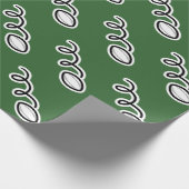 Umhüllungspapier zum Thema Rugby Geschenkpapier (Ecke)