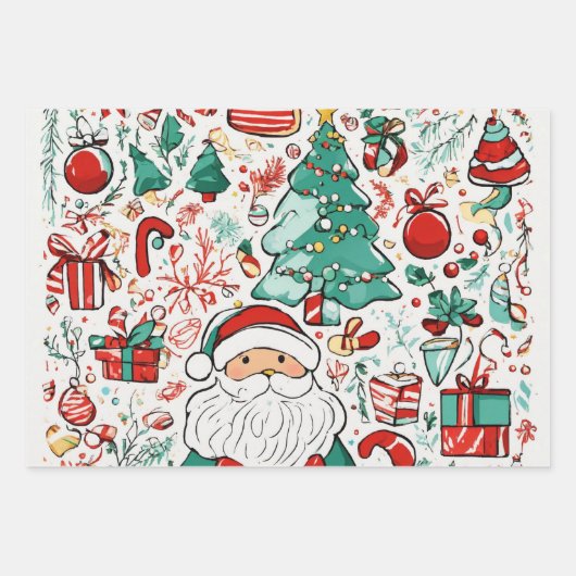 Umhüllungspapiere Geschenkpapier Set (Vorderseite 2)