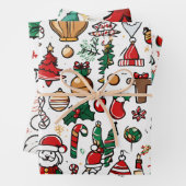 Umhüllungspapiere Geschenkpapier Set (Beispiel)