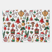 Umhüllungspapiere Geschenkpapier Set (Vorderseite)