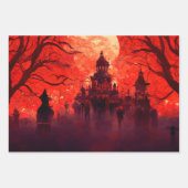 Umhüllungspapierhalloween Geschenkpapier Set (Vorderseite 3)