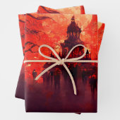 Umhüllungspapierhalloween Geschenkpapier Set (Beispiel)
