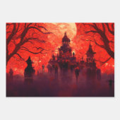Umhüllungspapierhalloween Geschenkpapier Set (Vorderseite)