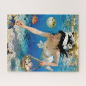 "Umi Blossom" - Ein Ozeanportrait Puzzle (Horizontal)