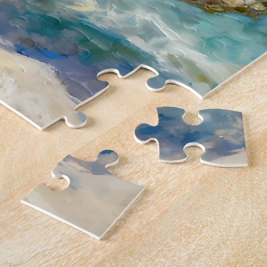 "Umi Blossom" - Ein Ozeanportrait Puzzle (Seite)