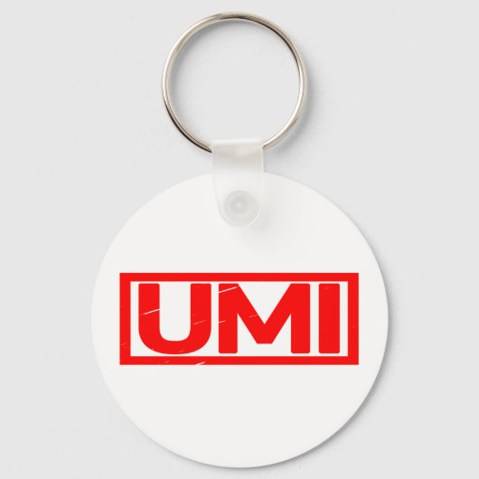 Umi Briefmarke Schlüsselanhänger (Vorderseite)