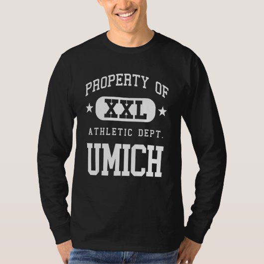 UMich XXL Athletic School Property T-Shirt (Vorderseite)