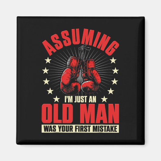 Umings ich bin nur ein alter Mann war dein erster Magnet (Vorne)