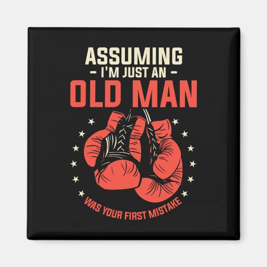 Umings ich bin nur ein alter Mann war dein erster Magnet (Vorne)