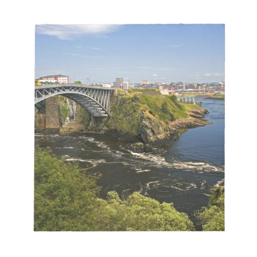 Umkehr fällt auf den St. John River in St. 2 Notizblock (Vorderseite)