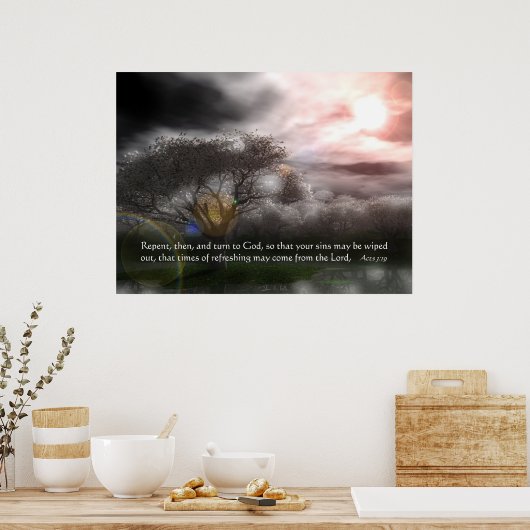 Umkehr Poster (Küche)