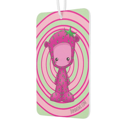 Umkehrbare StrawberriMimi/AppleMimi Autolufterfrischer (Links)