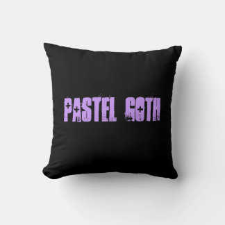 Umkehrbares Pastell-Goth-Wurfkissen Kissen