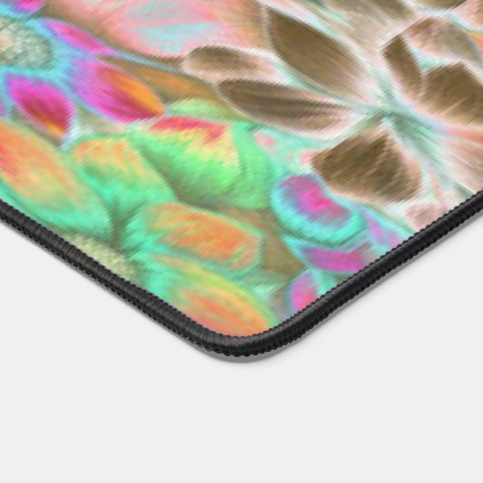 Umkehrende Blume - Schreibtisch Mat Schreibtischunterlage (Ecke)